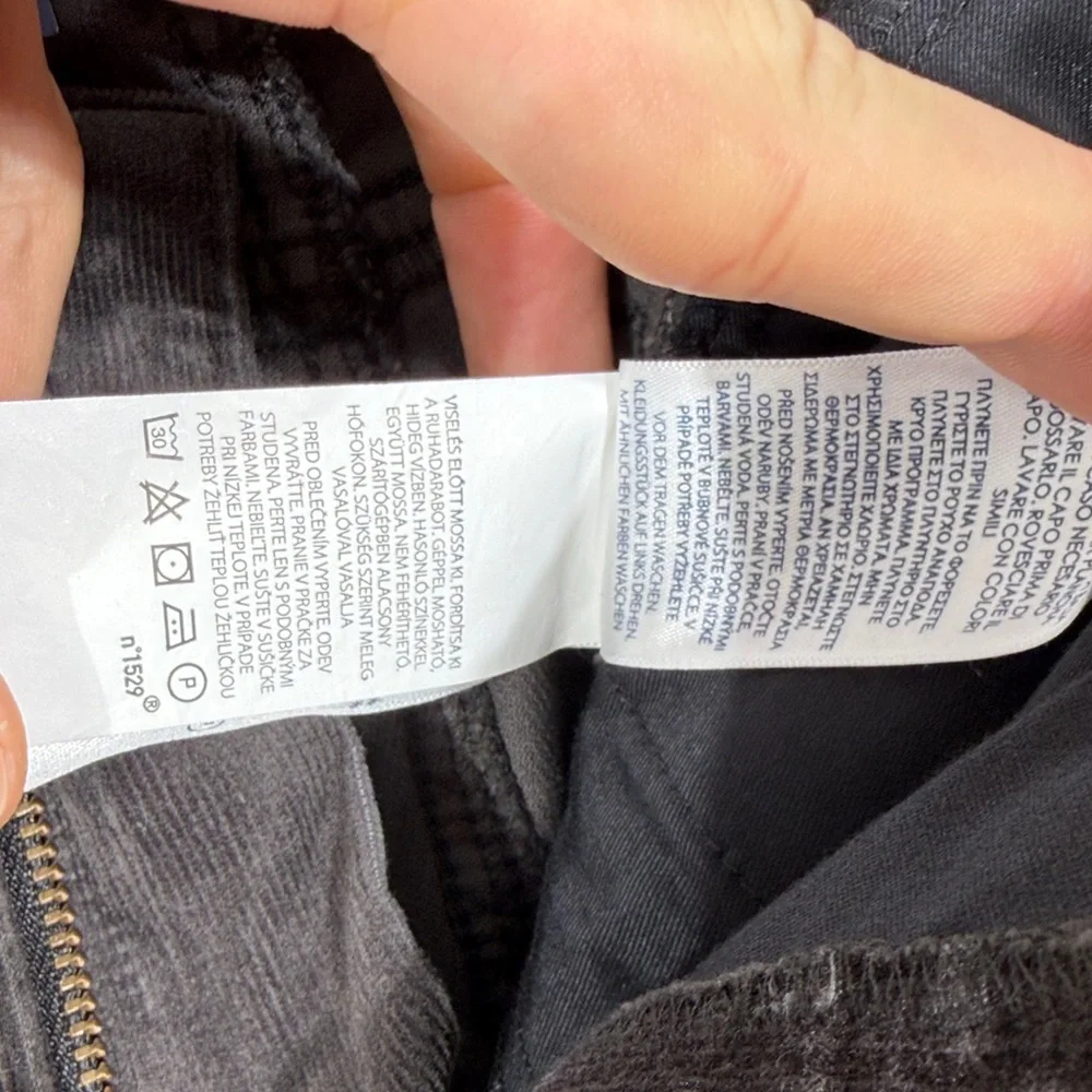 Chaps charcoal Straight Leg Pants - Picture 10 of 11